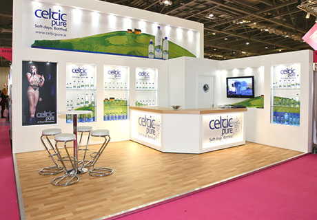 Celtic Pure Colonnade Exhibition Stand